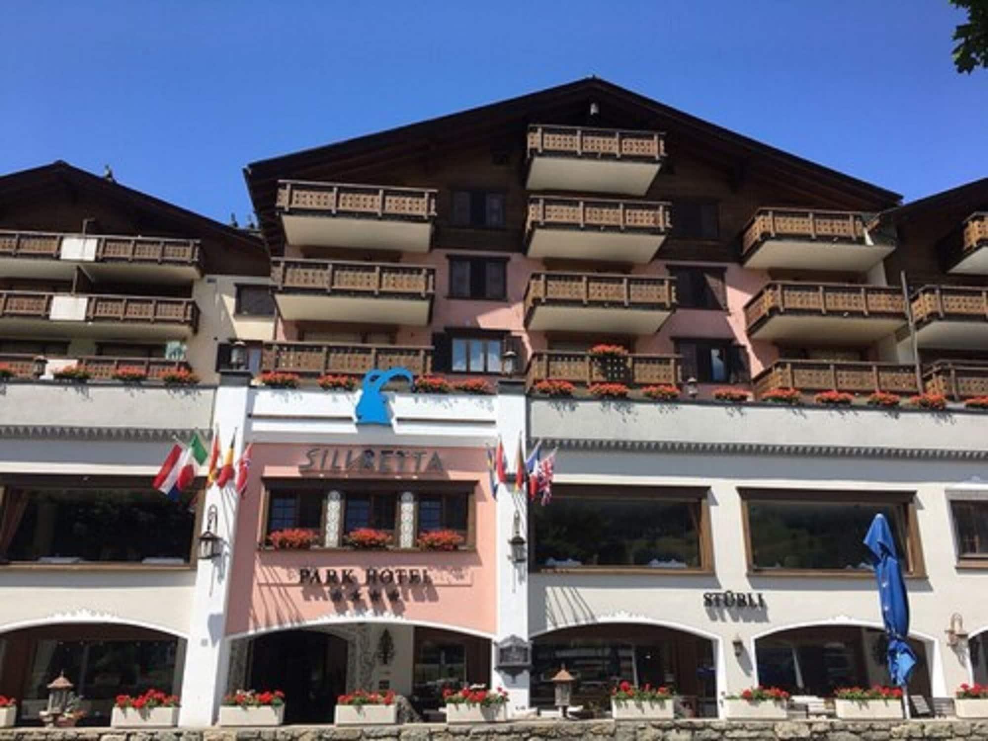 Silvretta Parkhotel Klosters Exteriör bild