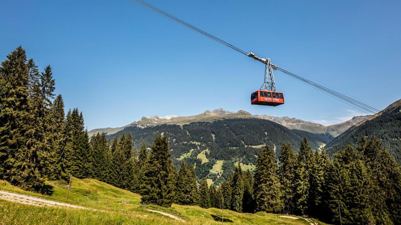 Silvretta Parkhotel Klosters Exteriör bild
