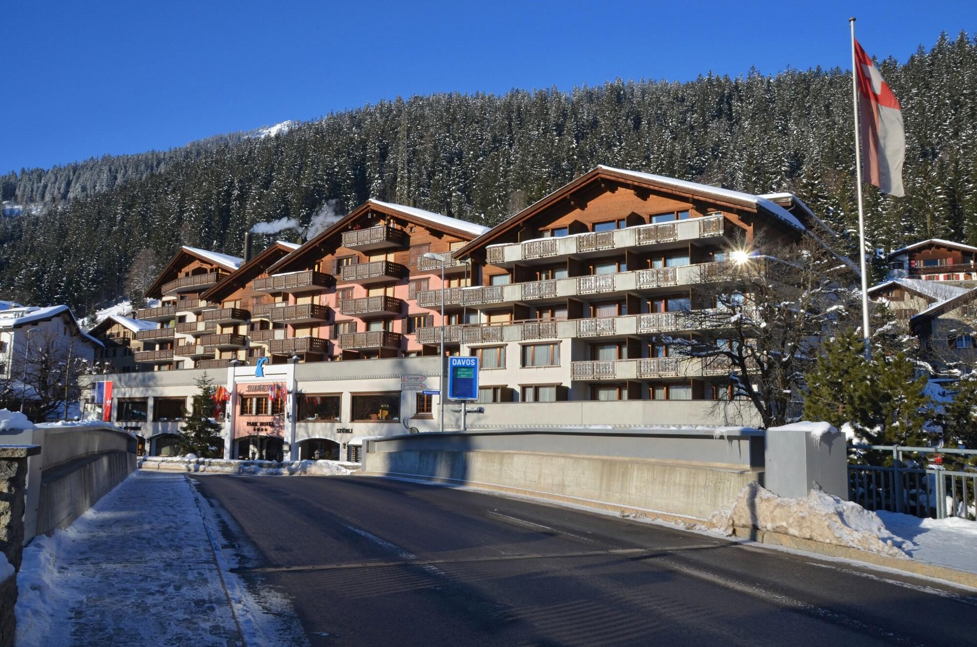 Silvretta Parkhotel Klosters Exteriör bild