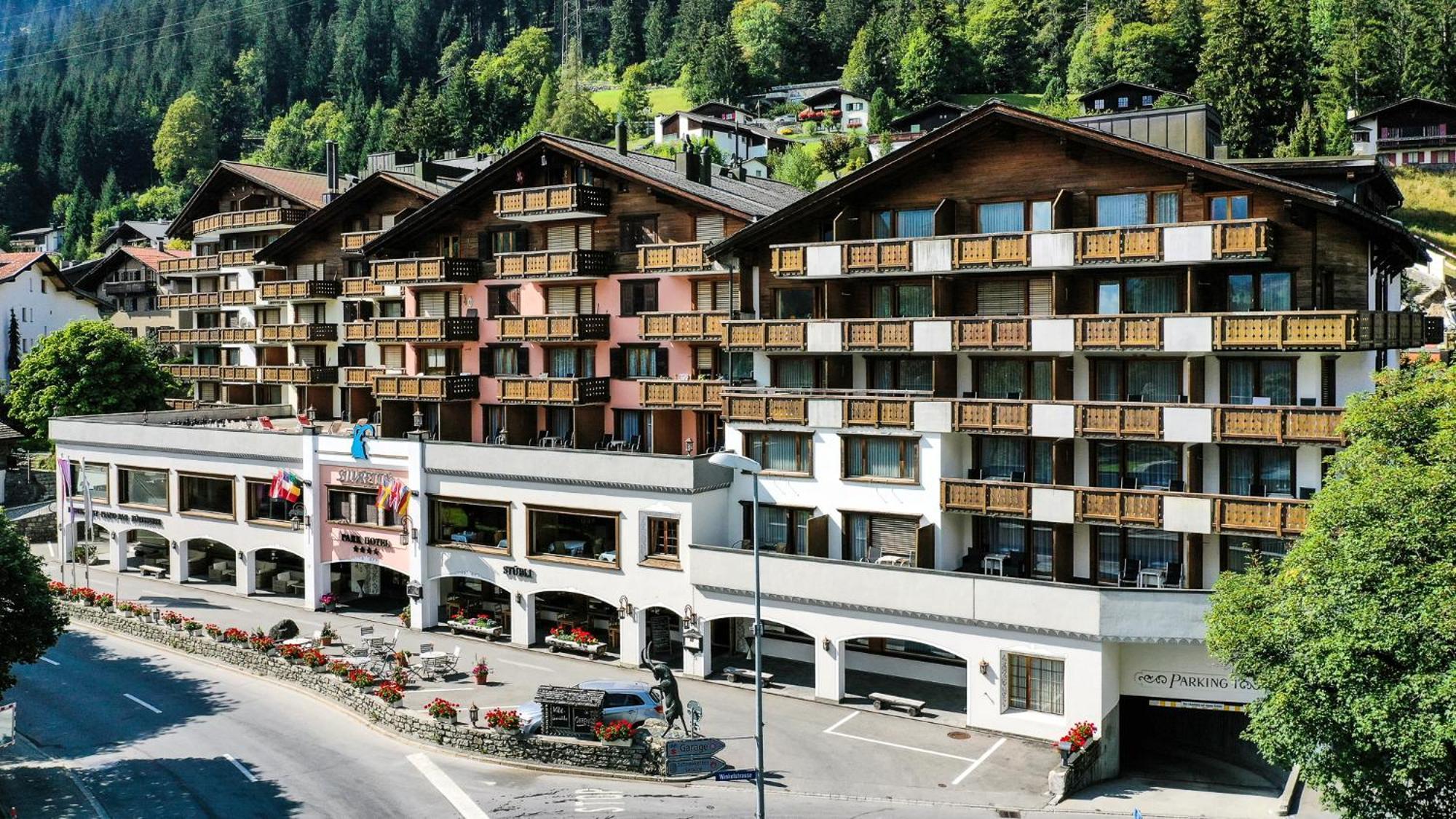 Silvretta Parkhotel Klosters Exteriör bild